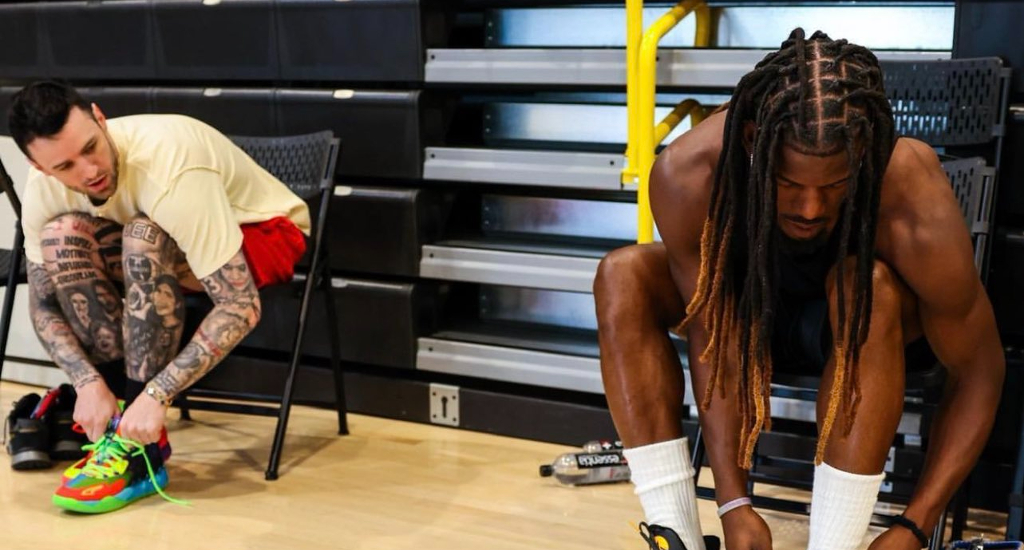 Jimmy Butler Showed Off A New Long Hair Look In Workouts That Has Fans Startled