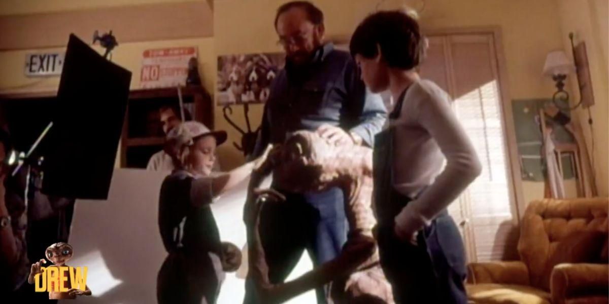 Steven Spielberg went the extra mile to keep E.T. 'alive' on set for Drew Barrymore