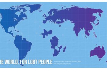 🌈 The world, for LGBT people: only the countries where same-sex…