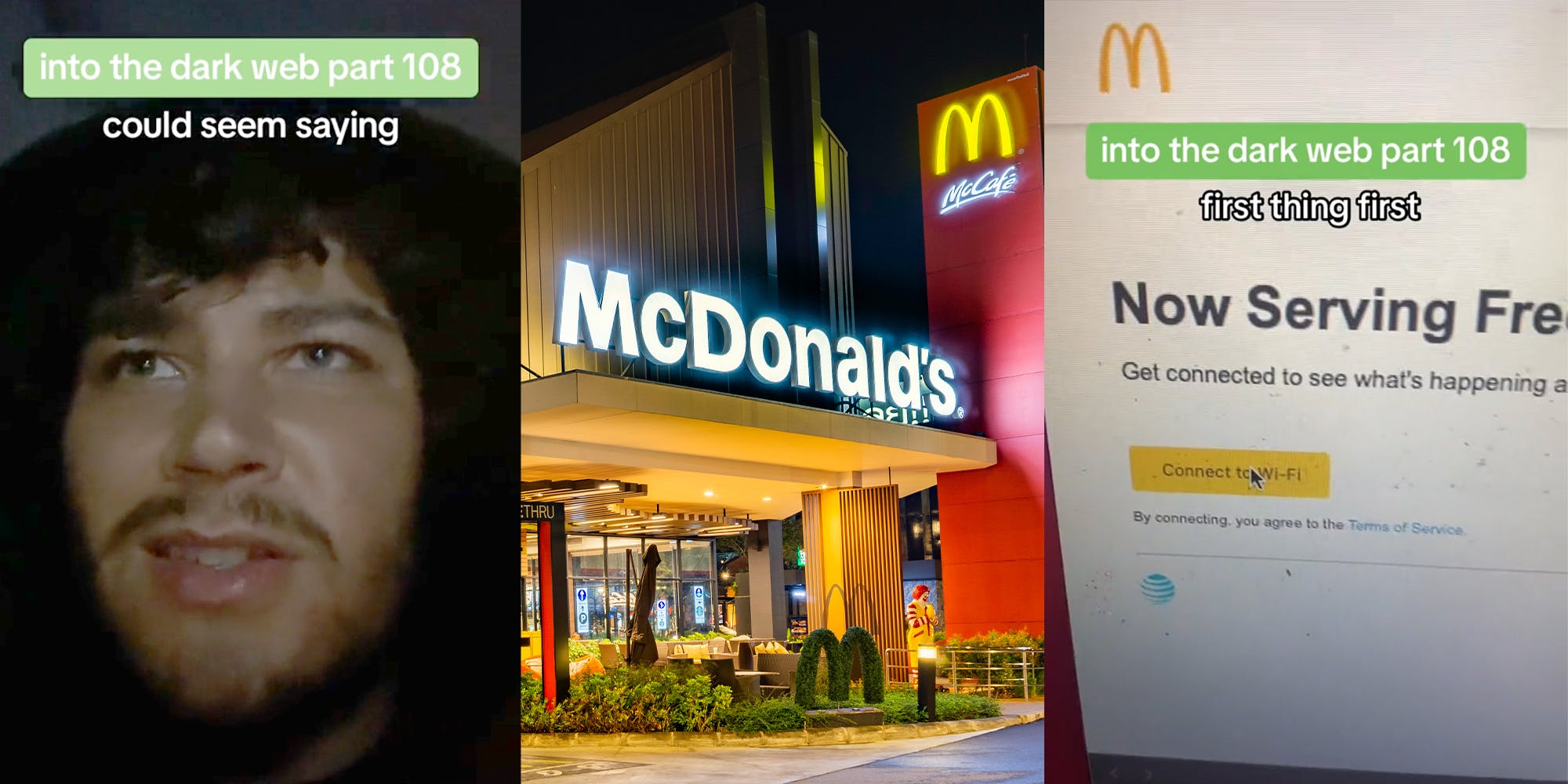 ‘NOT THE TEN PIECE ORDER’: McDonald’s customer surfs dark web on McDonald’s Wi-Fi. Then he gets Chicken McNuggets