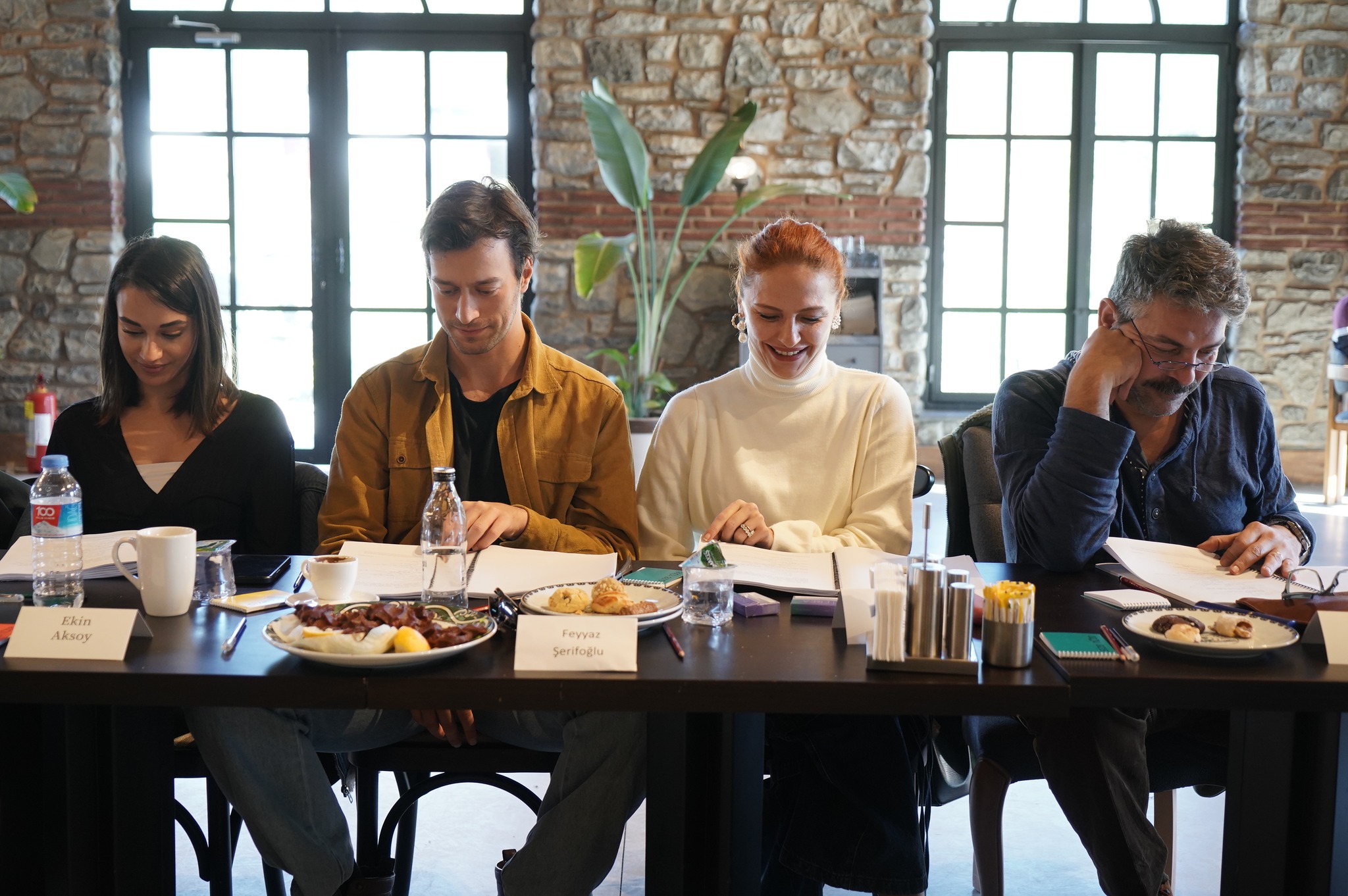 Our new series is Bir Sevdadir;  The reading rehearsal of “Life is Similar to Football” was held… Congratulations to all the actors and the team…